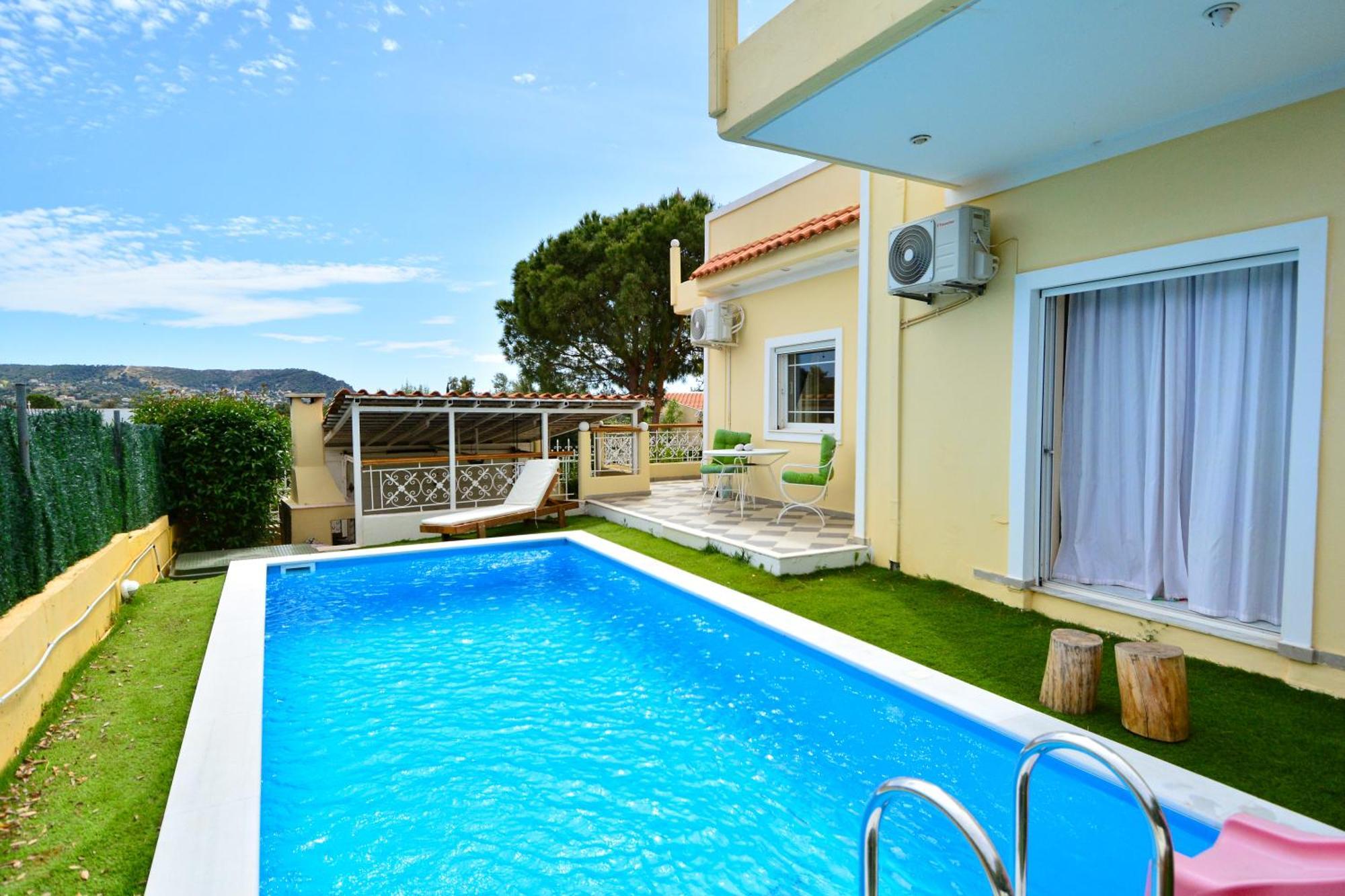 Villa Filoxenia All Seasons, Near Airport, Sea, Athens Agia Marina  Luaran gambar